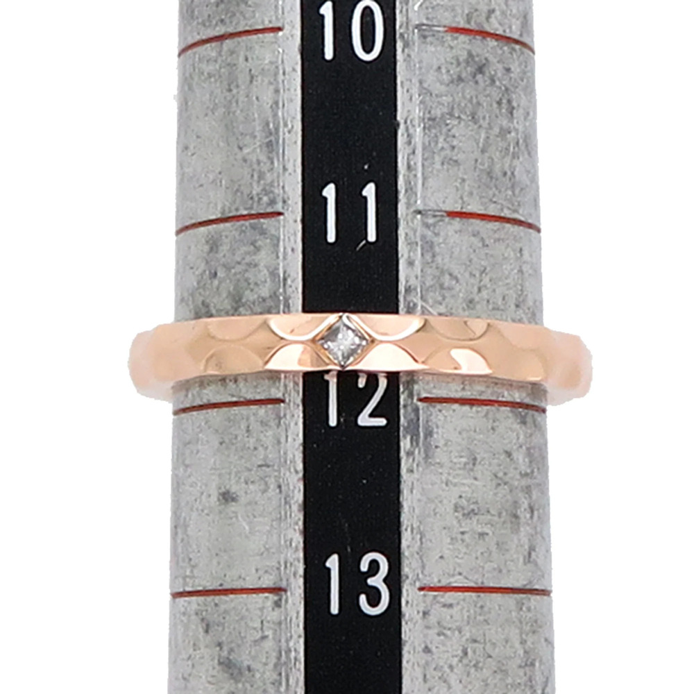 LOUIS VUITTON 18k Gold Diamond Ring #52 - Picture 7 of 8